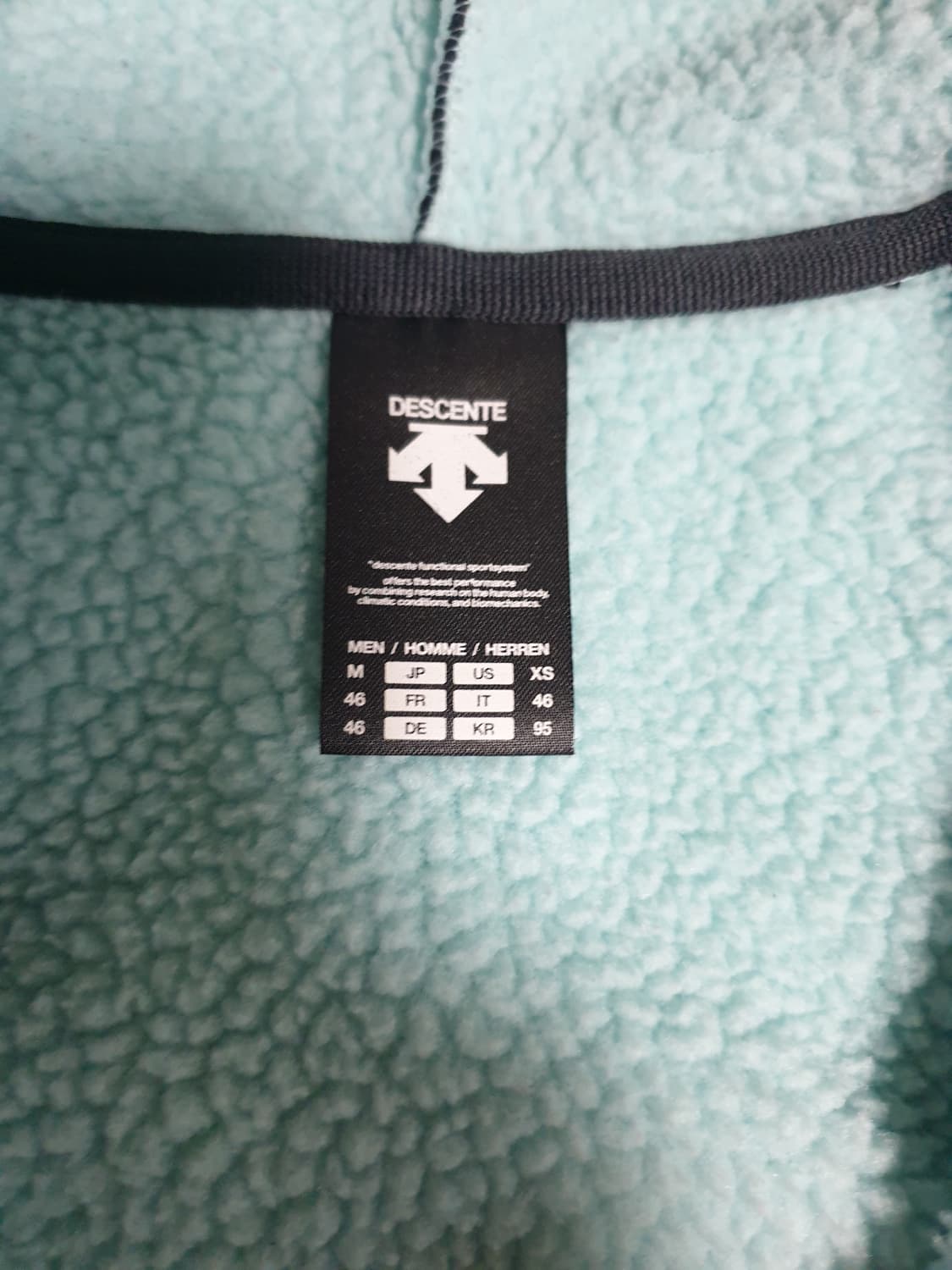 데상트 플리스 후드 짚업 후리스 자켓 (95) 상품이미지3