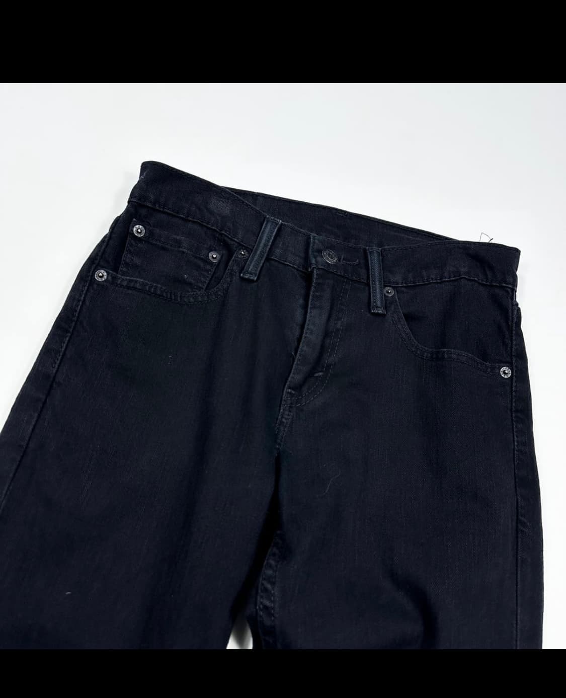 리바이스 511 오리지널 흑청 블랙진 데님 팬츠 (28인치) 상품이미지4