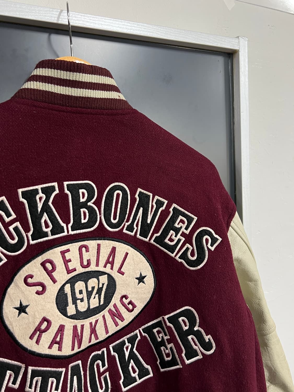 Japan Vintage 제팬 빈티지 소가죽 바시티 스타디움 자켓 상품이미지2