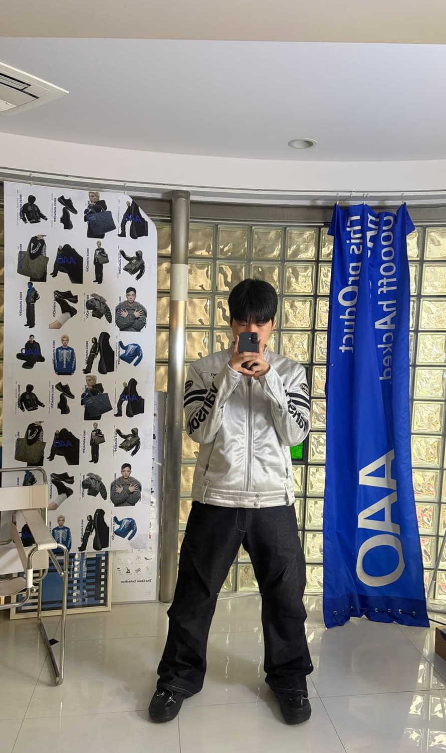 BONE RIDERS JACKET  50주년 기념 재킷 NVSZ-2415 상품이미지3