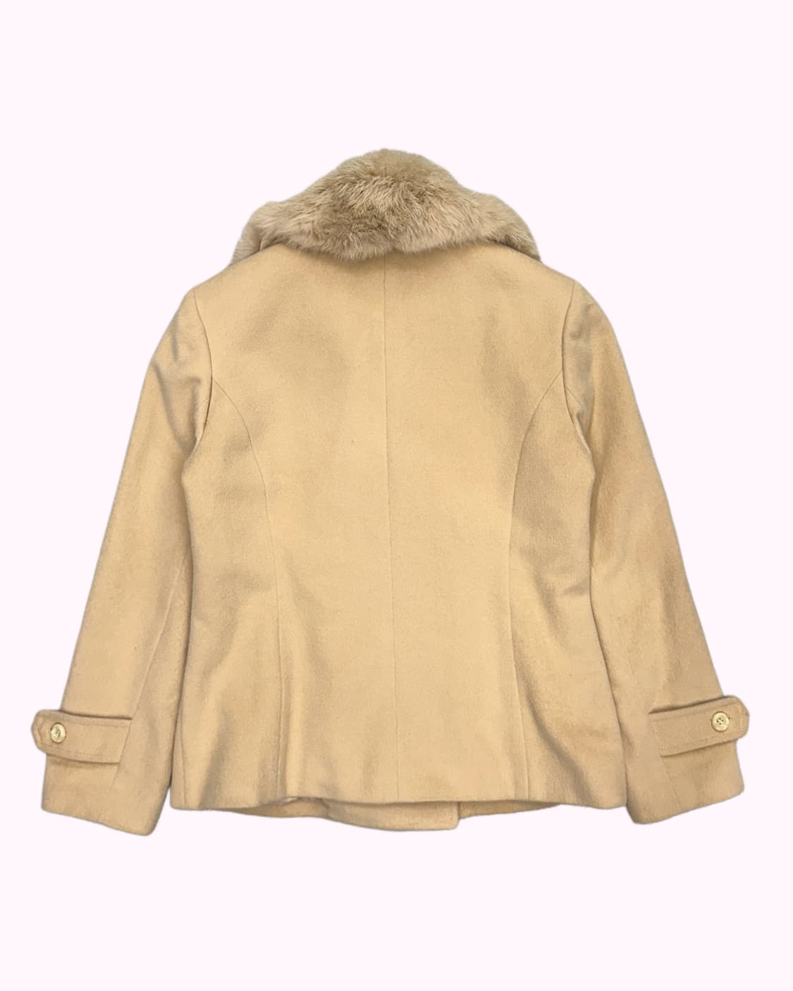  fur collar angora-wool short coat 상품이미지4