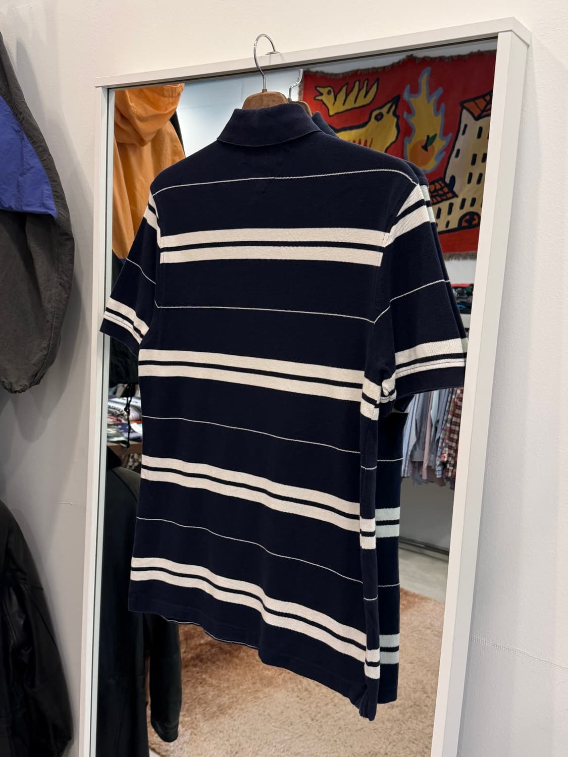 Tommy Hilfiger 타미힐피거 스트라이프 pk 반팔 티셔츠 상품이미지4