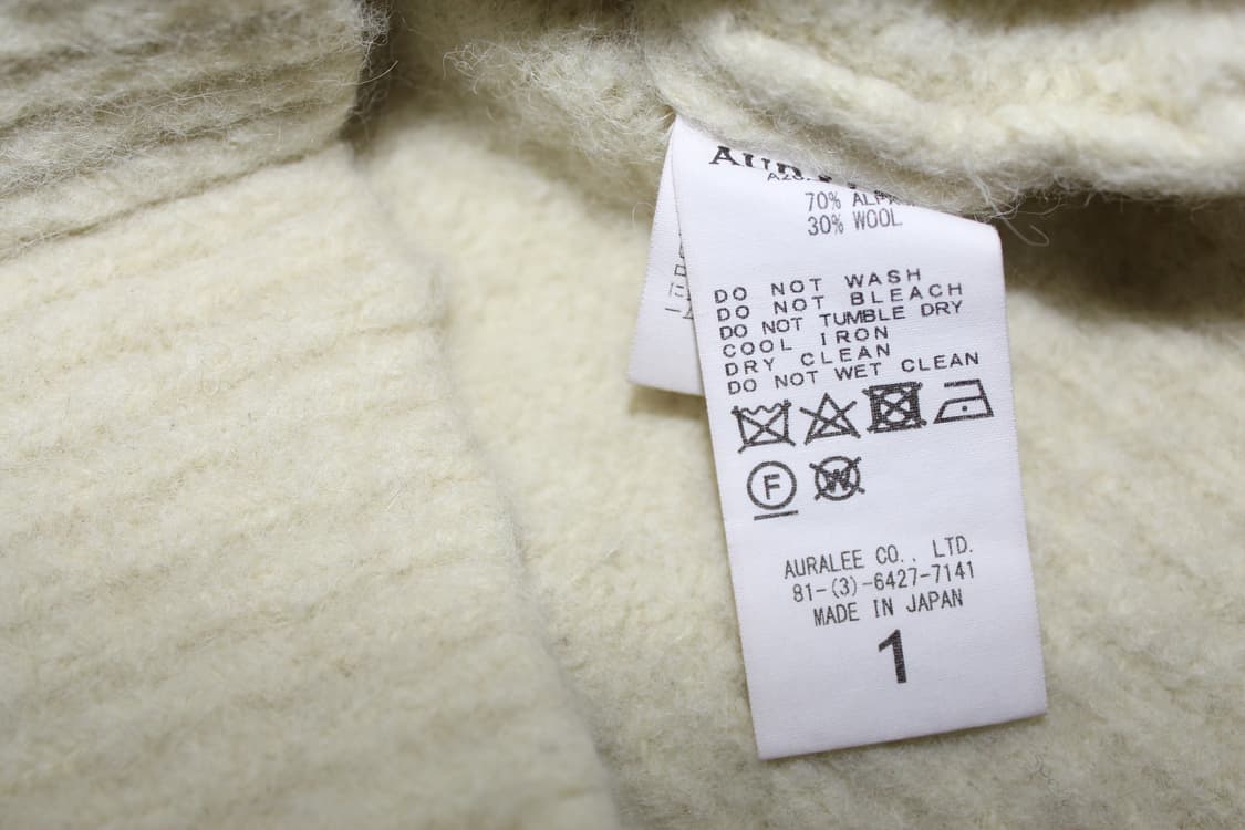 Auralee 오라리 알파카 울 슈퍼 라이트 니트 풀오버 상품이미지5