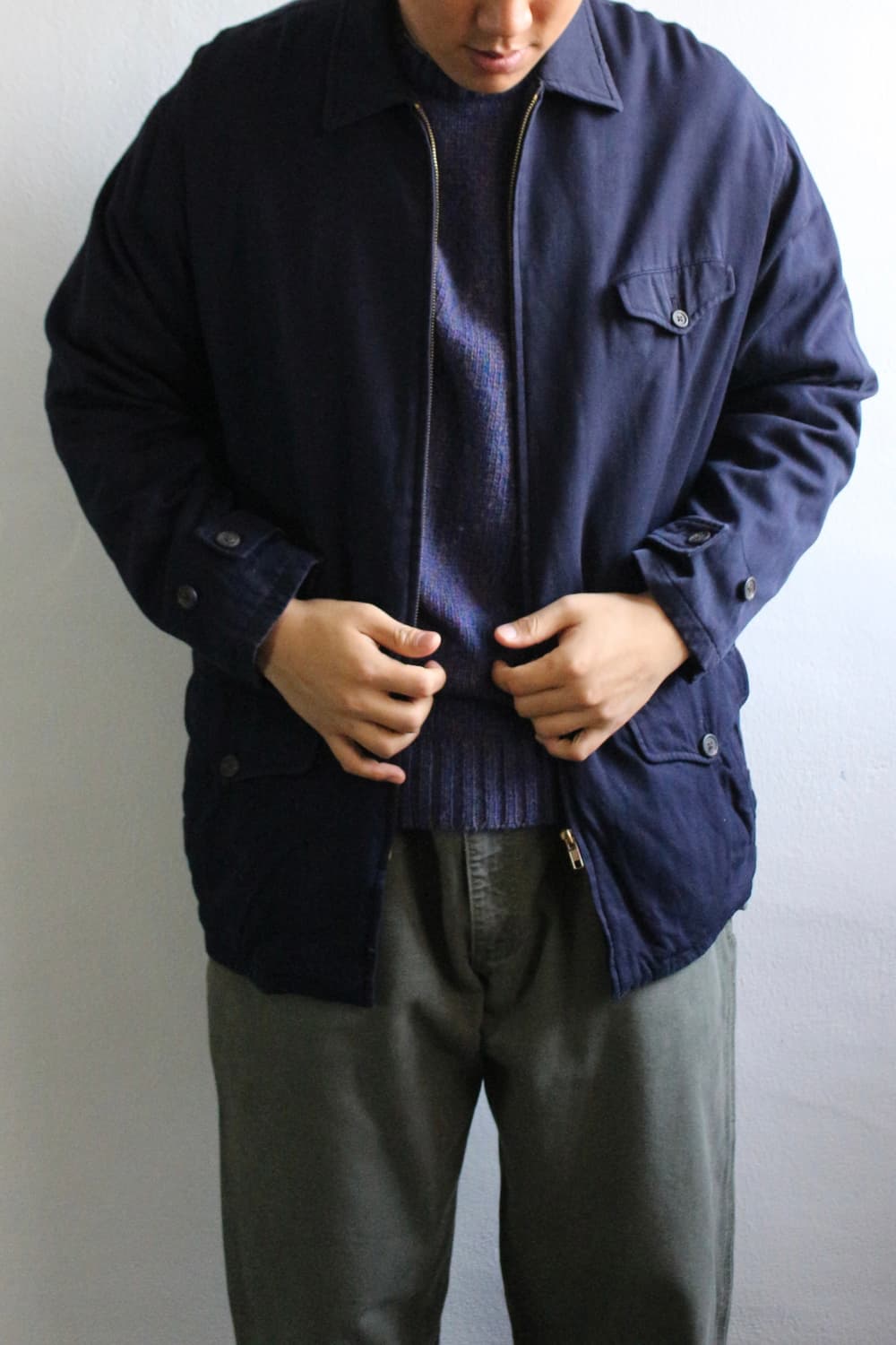 90s 폴로 네이비 워크 자켓 상품이미지3