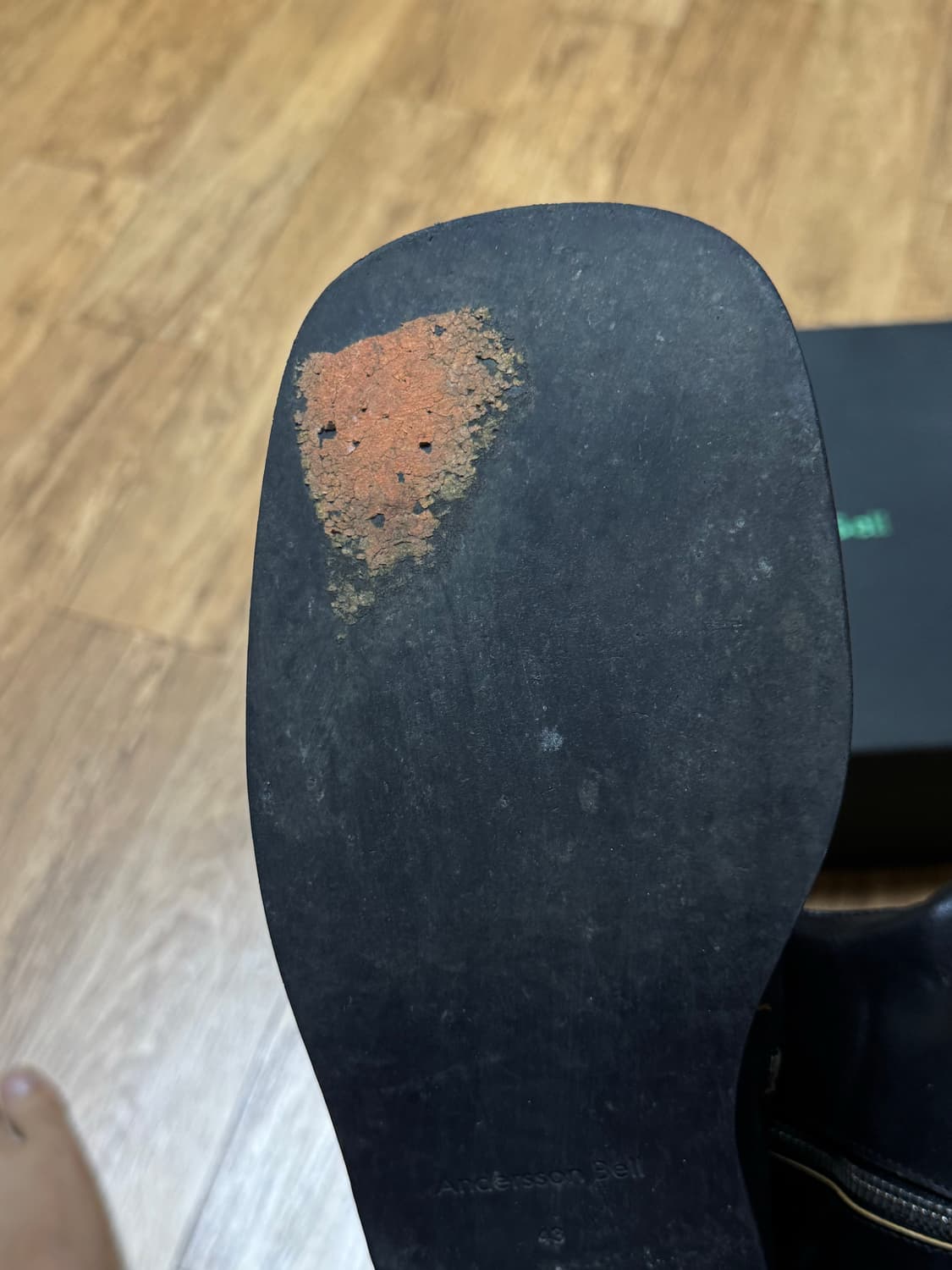 앤더슨벨 스퀘어토 첼시부츠 상품이미지8