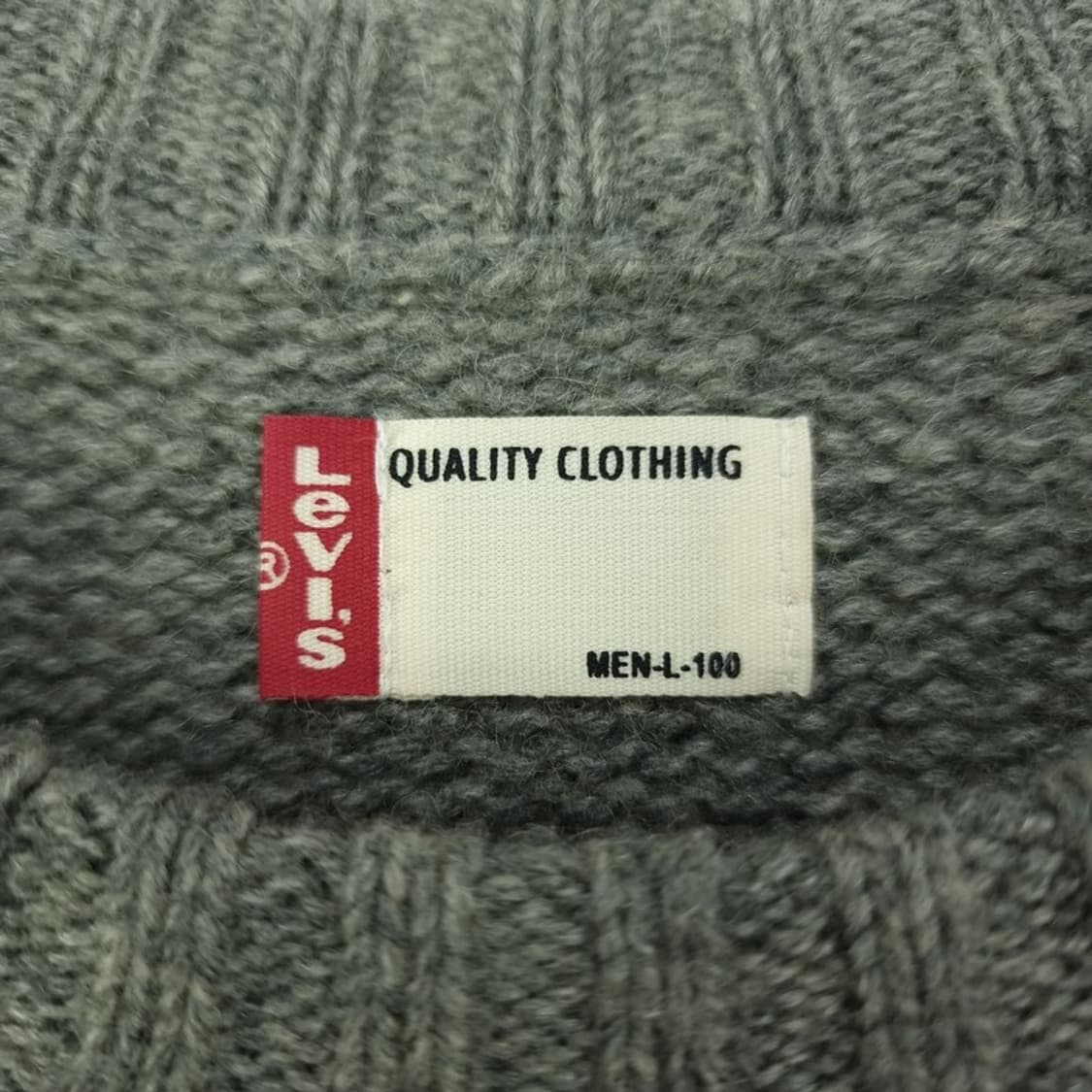[리바이스] 크루넥 울 니트 스웨터 M19511 상품이미지7