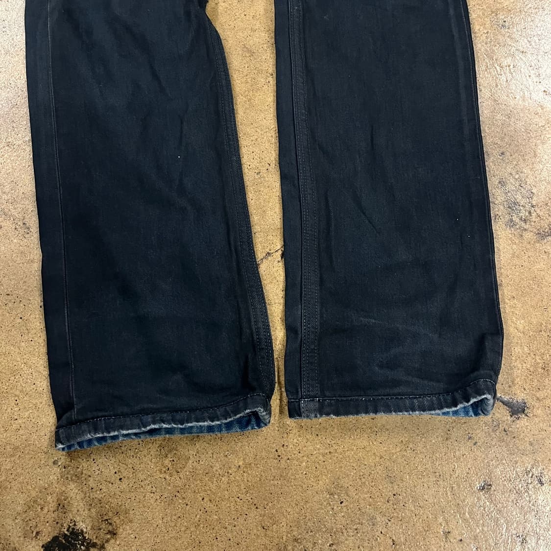 [정품/32] 디젤 블랙 데님 바지 b14 상품이미지7