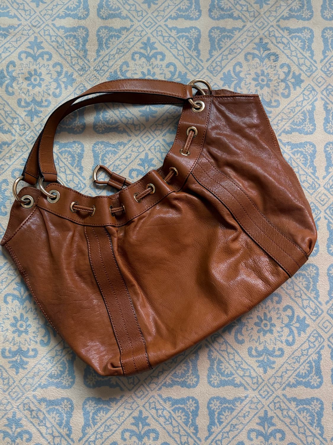 michael kors leather hobo bag 상품이미지2