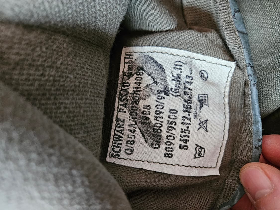 80s 독일군 스노클파카 gr11 내피포함  상품이미지4