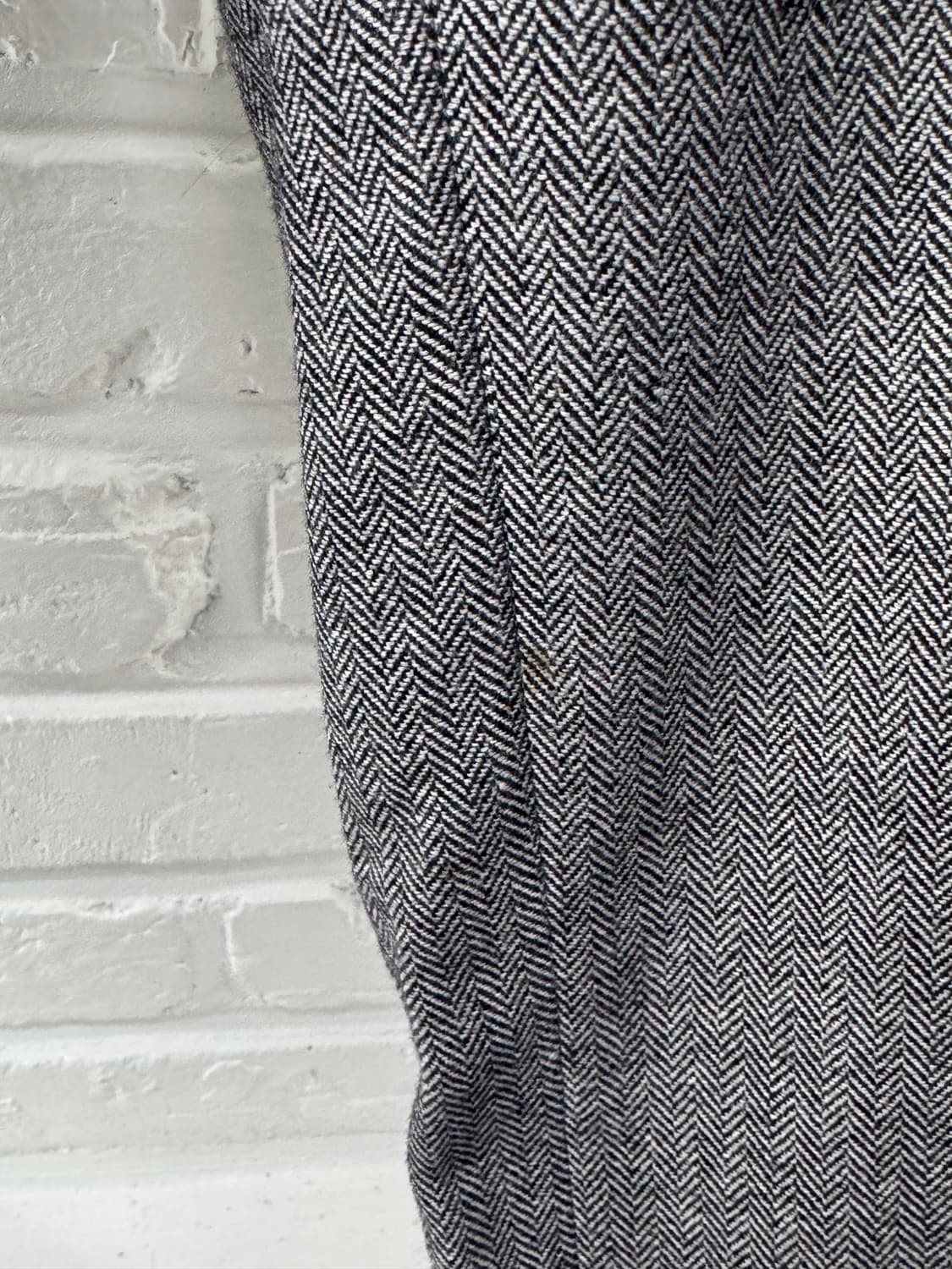 버버리 골프 그레이 울 슬랙스 상품이미지6