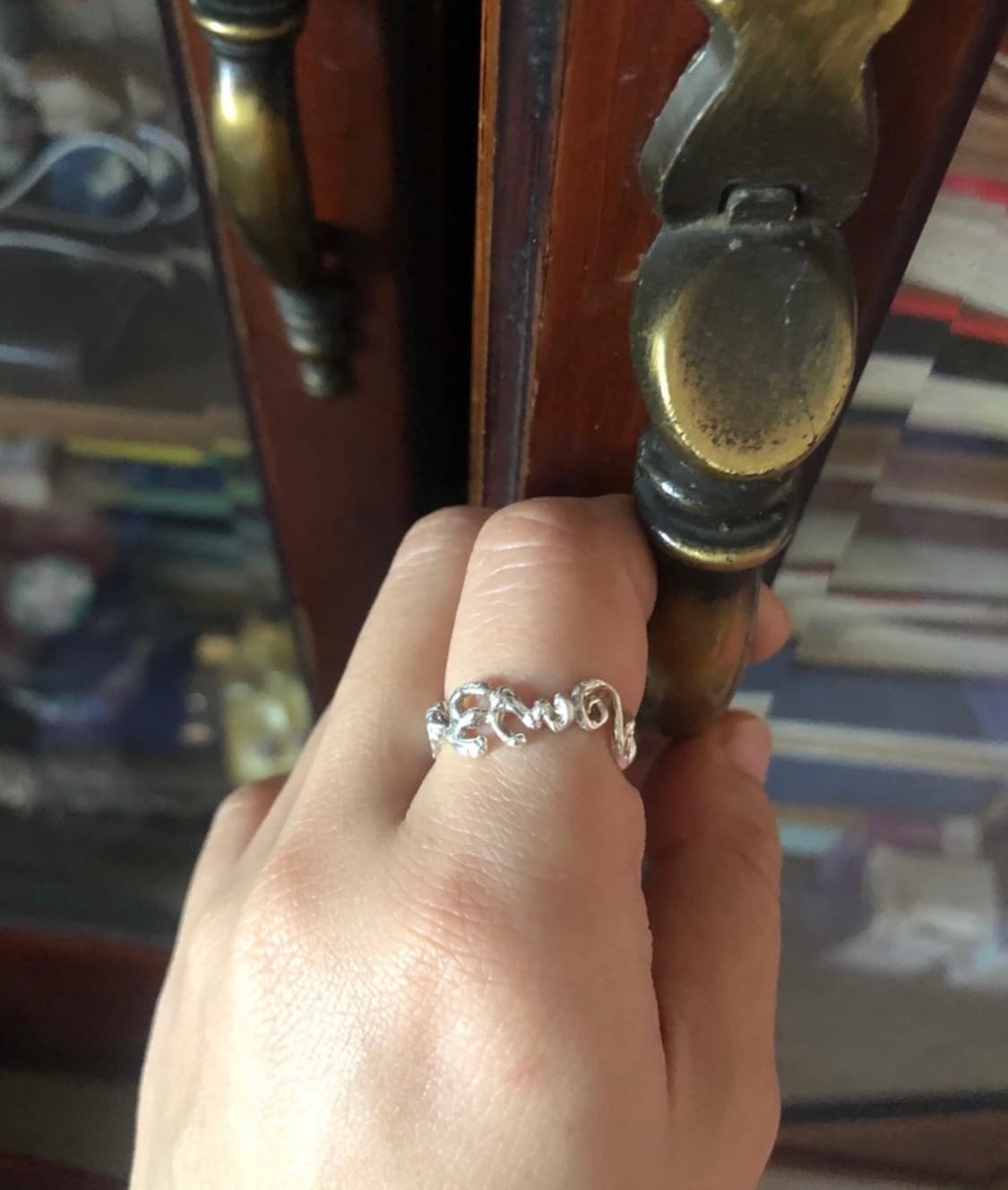 뭉텅 dance 반지 실버링 은반지 포인트링 레이어드링 상품이미지1