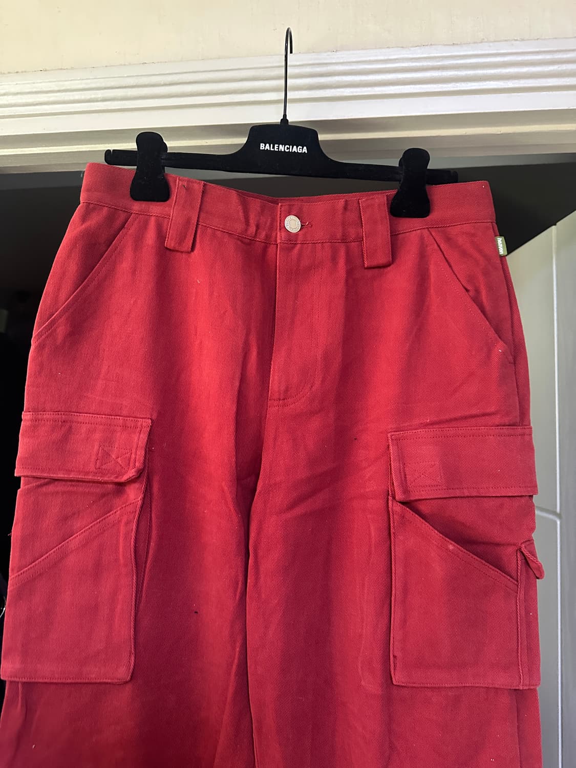 [M] 마크제이콥스 헤븐 카고 팬츠 버건디 상품이미지2