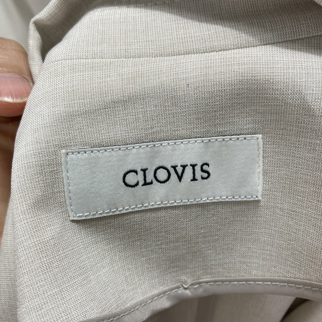 클라비스 여성 캐주얼자켓 베이지 2023 85 상품이미지4