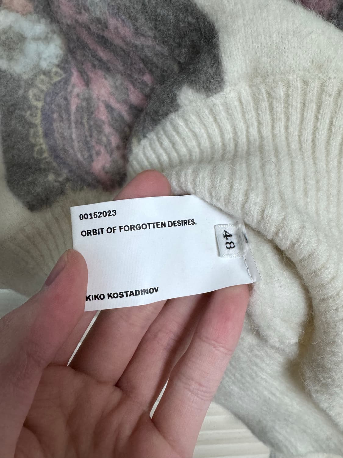 키코 코스타디노브 ANGELOS 자카드 터틀넥 니트 상품이미지4