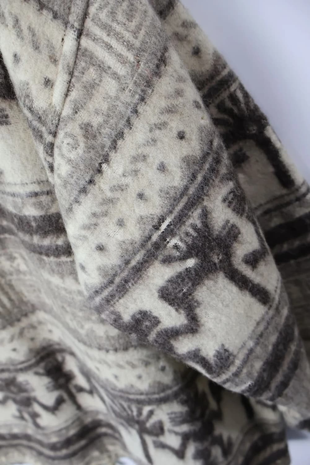 에콰도르산 알파카 블랭킷 재킷 상품이미지8