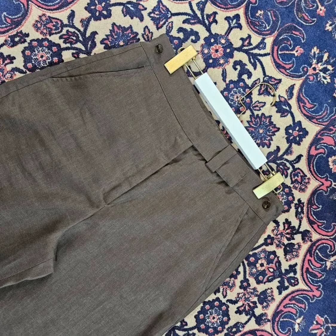 아뇨나(AGNONA) in Italy 21FW 레귤러 테이퍼드 팬츠 상품이미지2