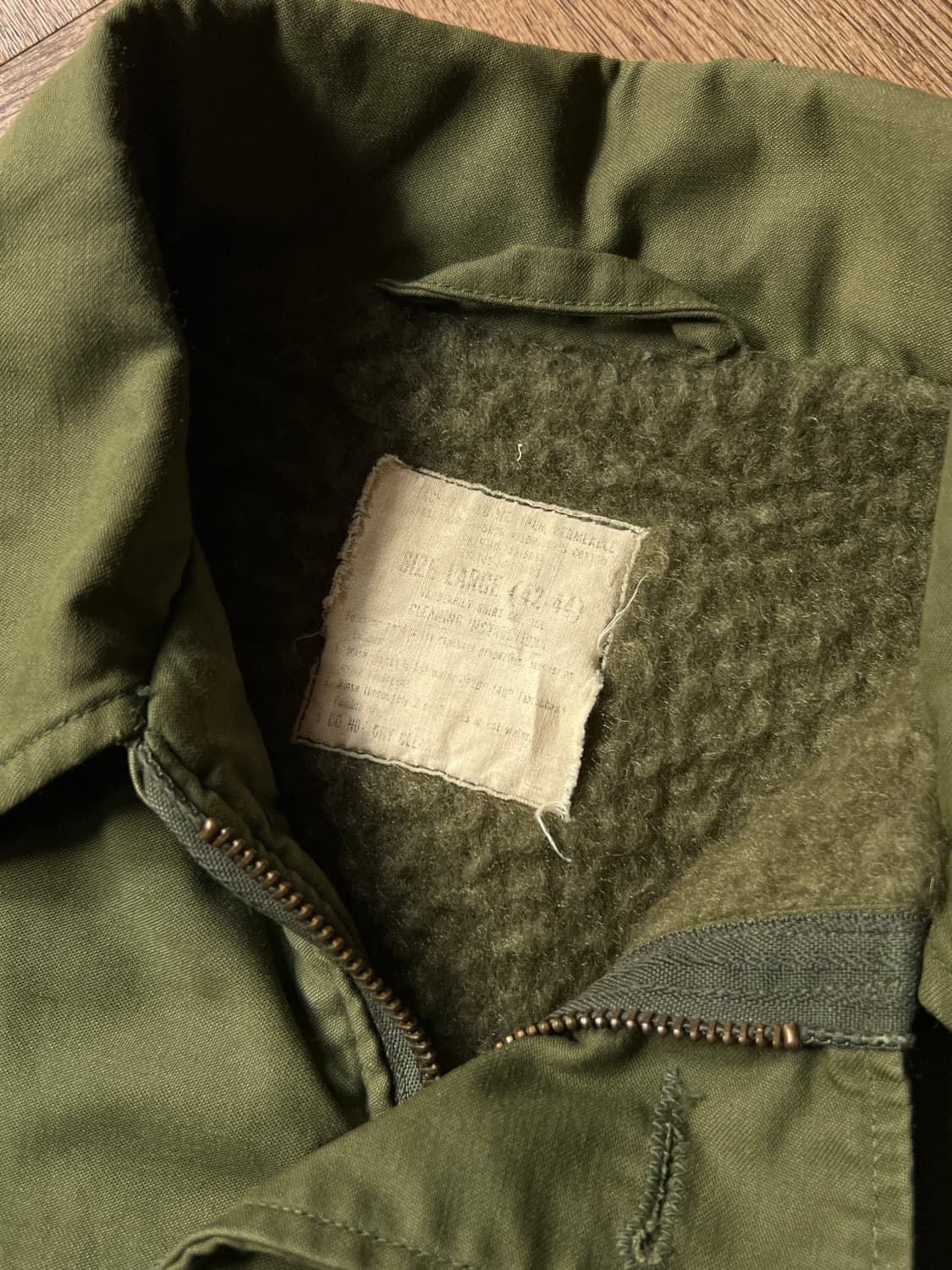 [L]80's 오리지널 U.S NAVY 미 해군 A-2 덱자켓 상품이미지2