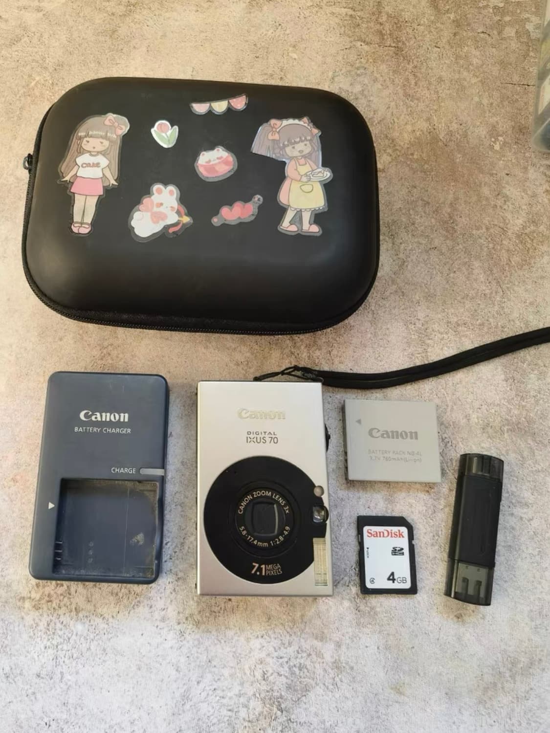 캐논 익서스 70 CANON IXUS 70 빈티지 디지털카메라 디카 상품이미지7