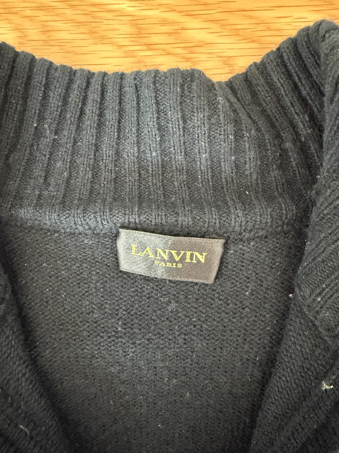 랑방(LANVIN) 집업 니트(ITALY) 상품이미지7