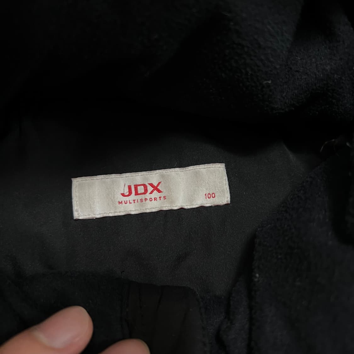 JDX 골프웨어 덕다운 후드 롱패딩 점퍼 [블랙] L/100 상품이미지5
