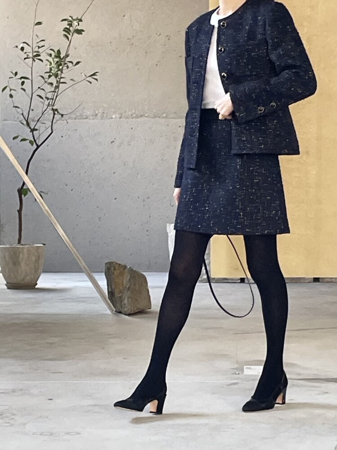 쎄모먼 Lis 트위드 스커트  상품이미지6