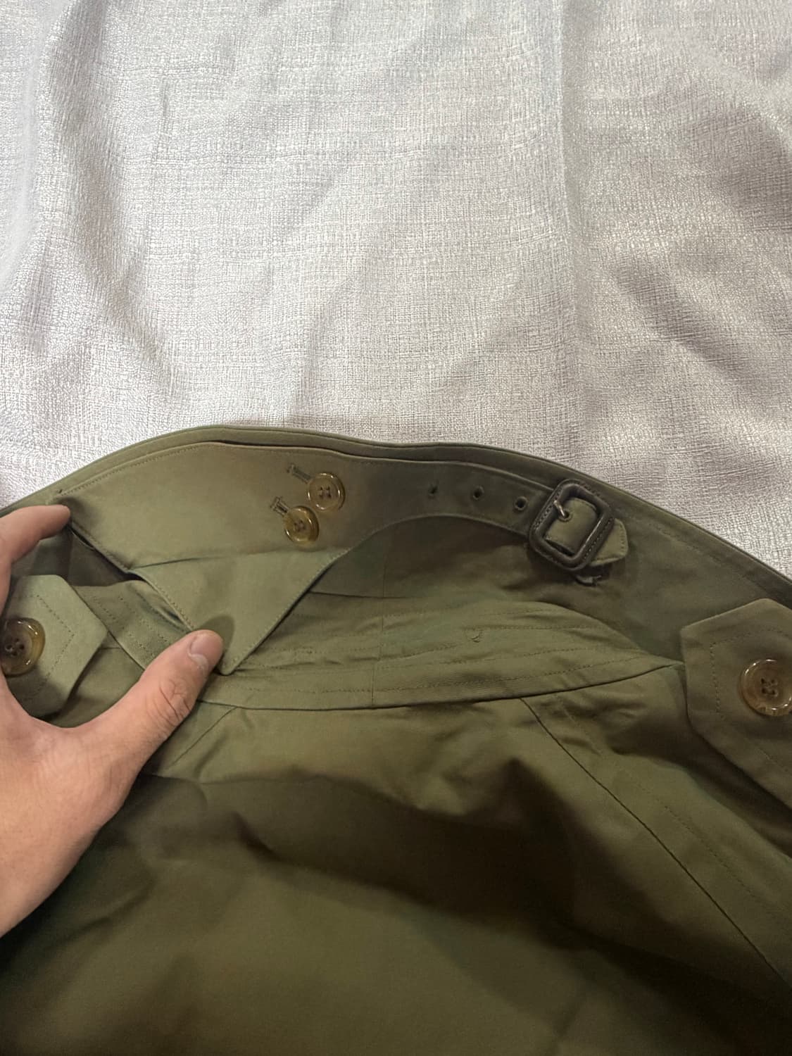 버버리 빈티지 트렌치코트 s급 상품이미지7