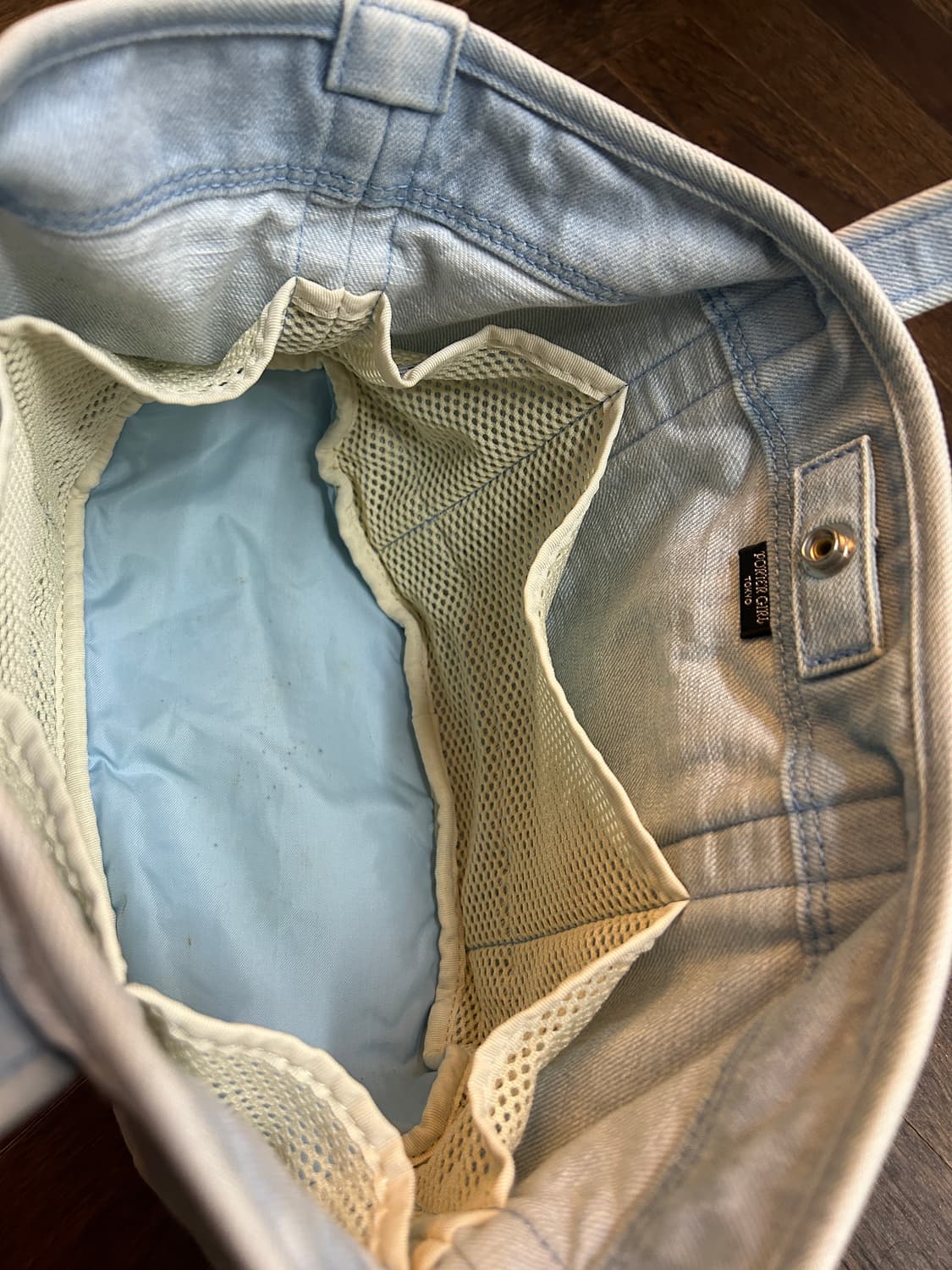 Yoshida Porter Girls 요시다 포터 빈티지 데님 토트백 상품이미지4