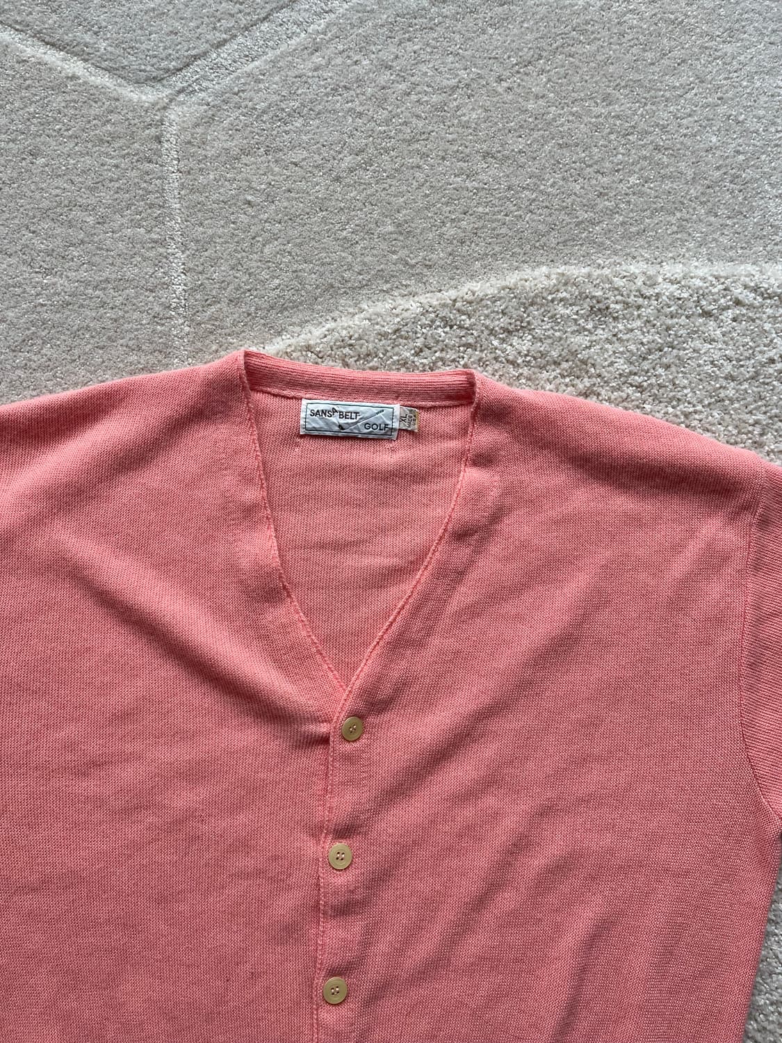 Sansabelt Golf 코랄 브이넥 가디건 (105) 상품이미지3
