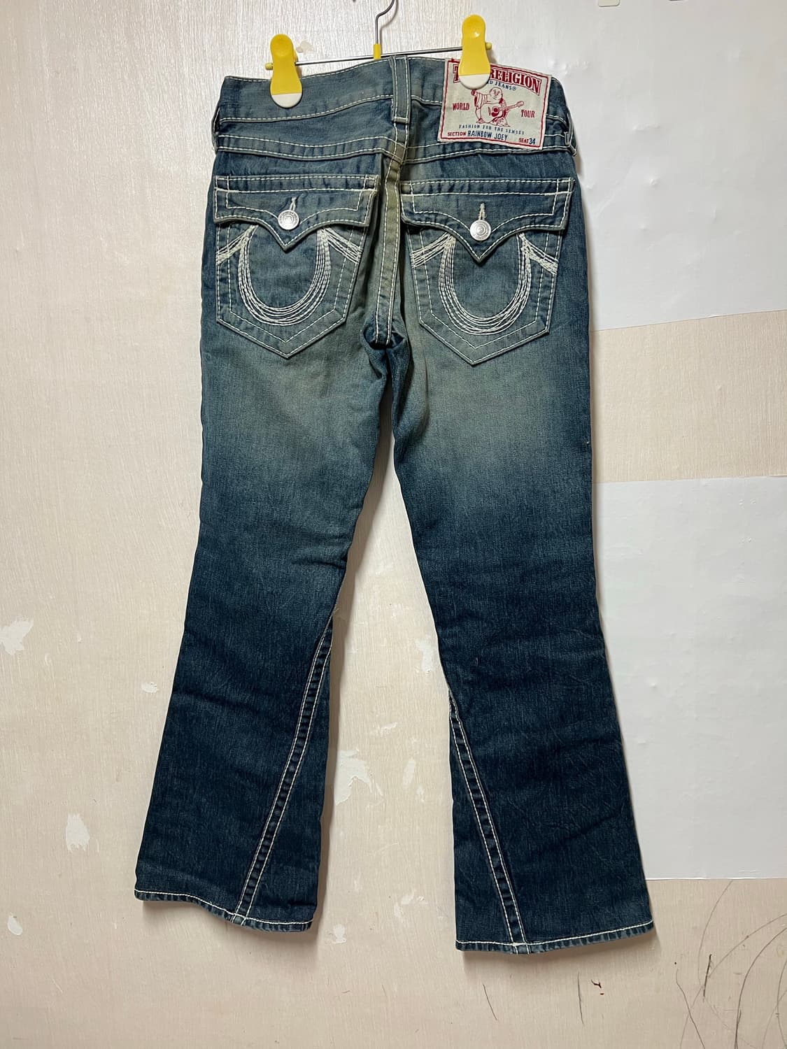 트루릴리전 레인보우 조이 빈티지 부츠컷 28사이즈 트루릴리젼 데님 청바지 상품이미지2