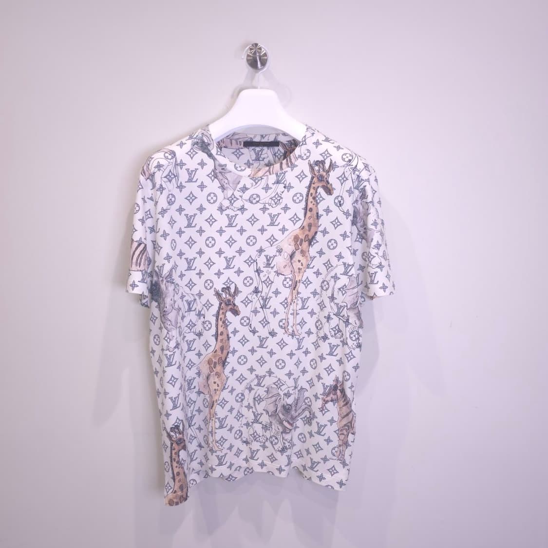 [중고/정품] 루이비통x채프먼 사바나 모노그램 티셔츠 L 상품이미지1