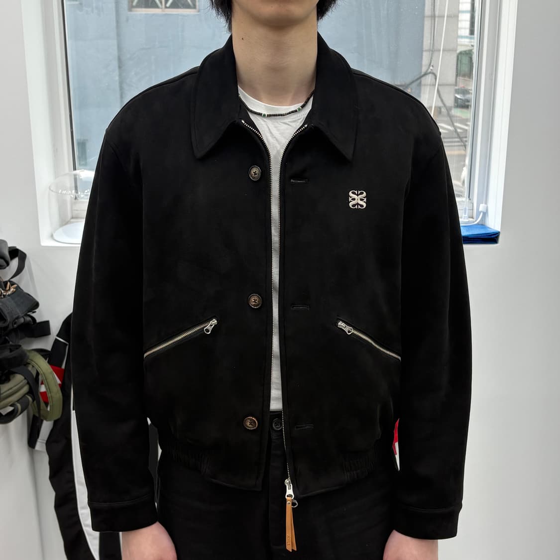 세터 스웨이드 자켓 상품이미지1