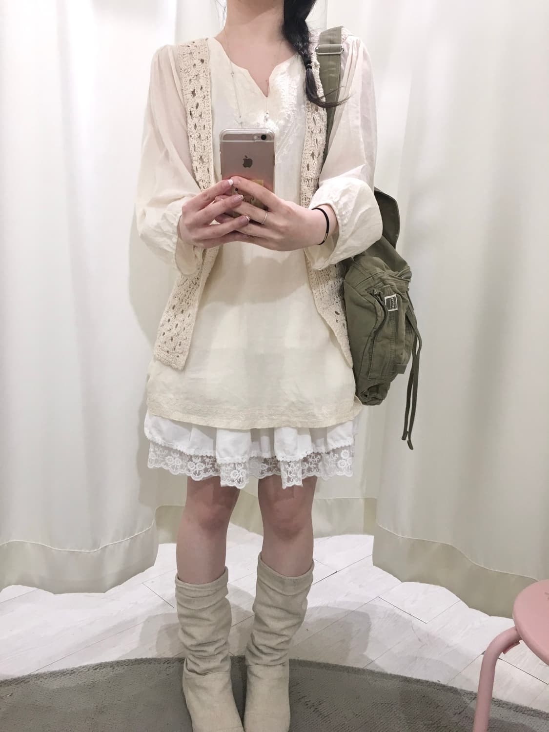 Hippie Embroidered Blouse 상품이미지5