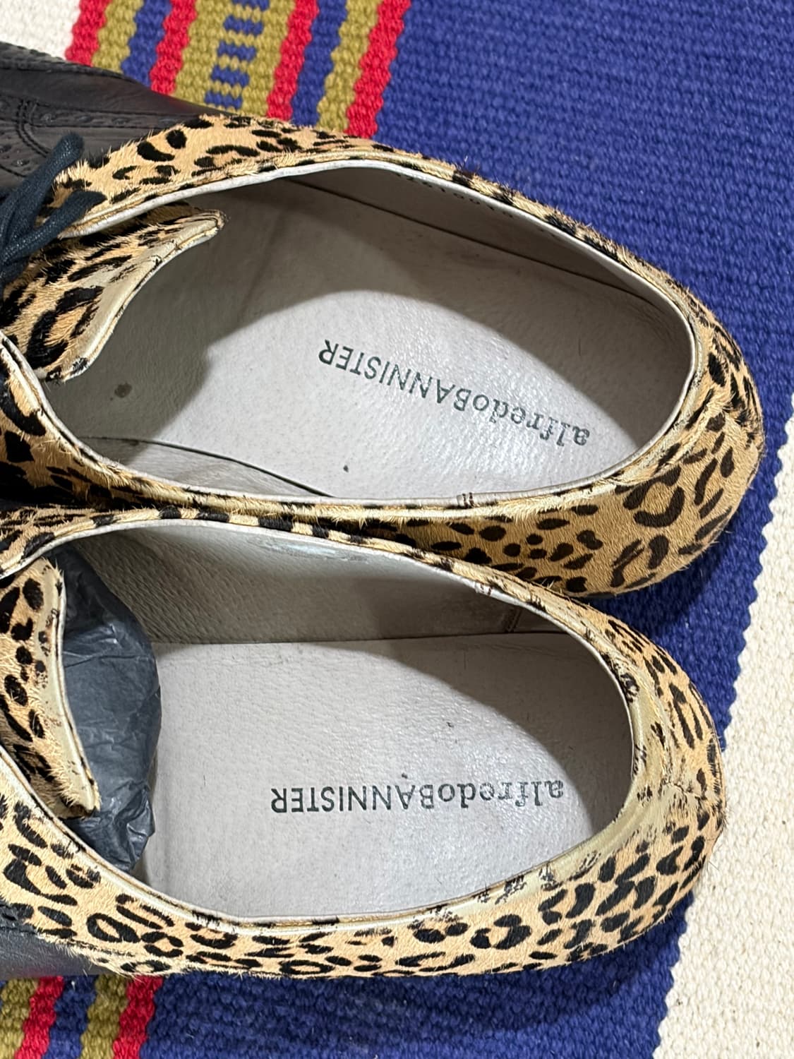 Alfredo Bannister leopard western derby 상품이미지5