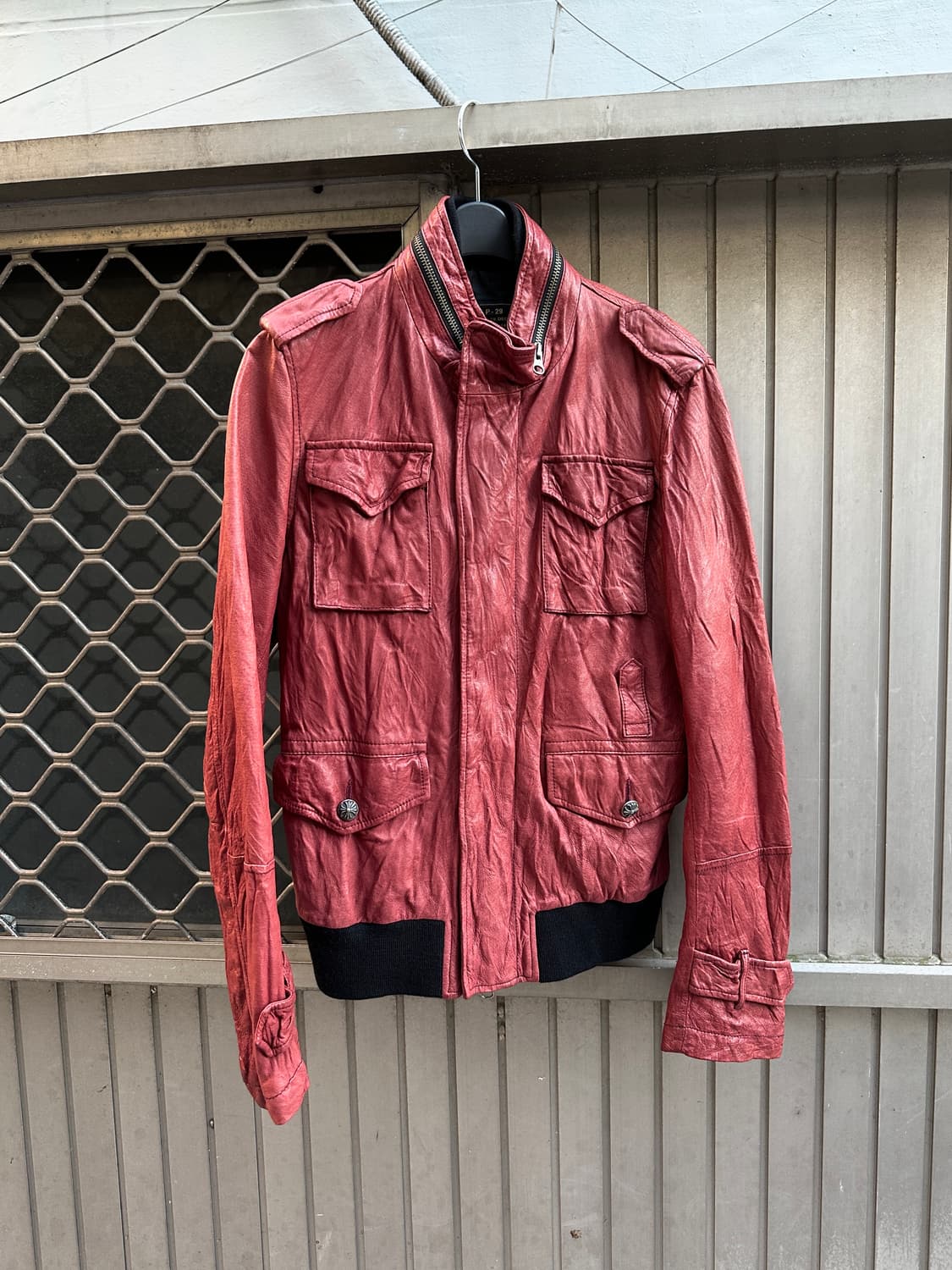 00s 291295 = HOMME 2way leather jacket  상품이미지1