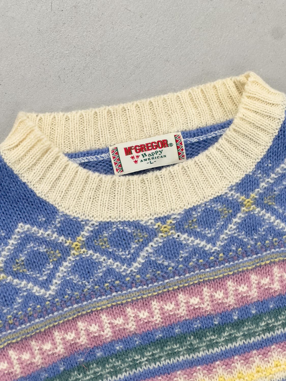 맥그리거 페어아일 스웨터 상품이미지4