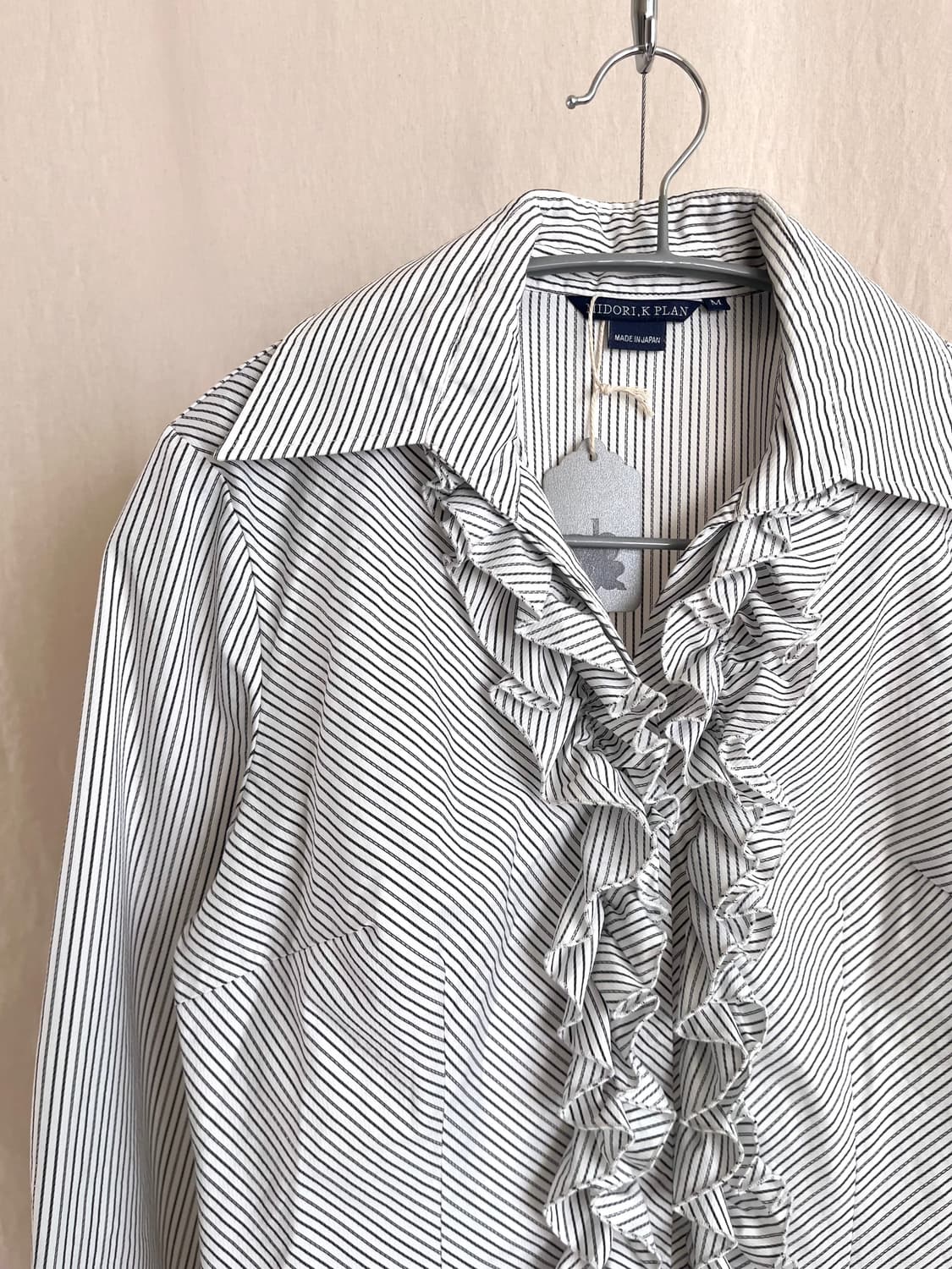 Midori K Plan Stripe Blouse 상품이미지2