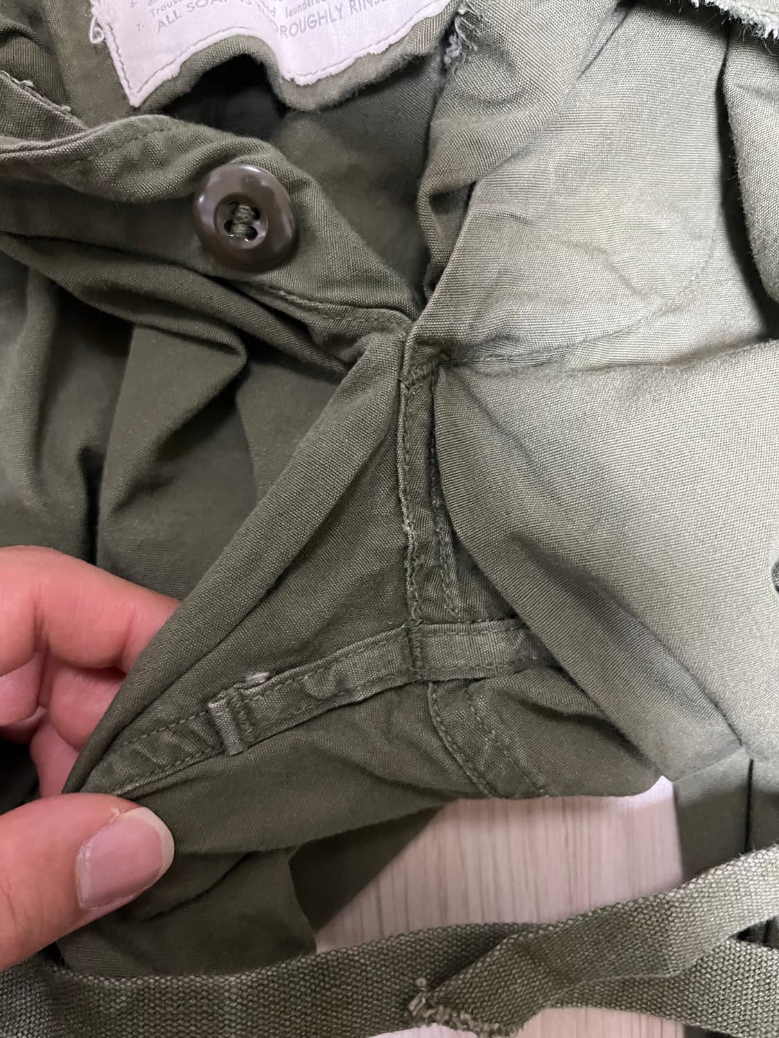 60s 1세대 정글파티그 하의 미듐(Jungle fatigue) 상품이미지6