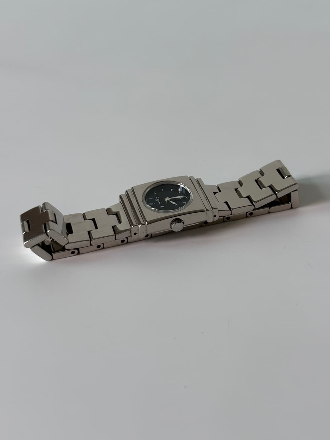 Black Dial Silver Square Ladies Quartz 상품이미지4