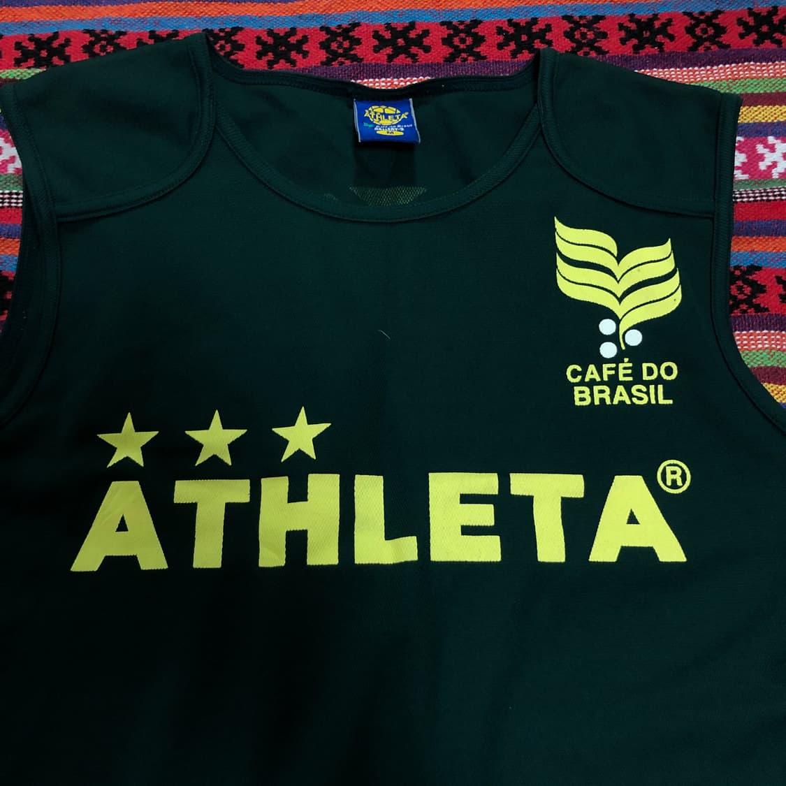 ATHLETA CAFE DO BRASIL 민소매 져지 티셔츠 상품이미지4