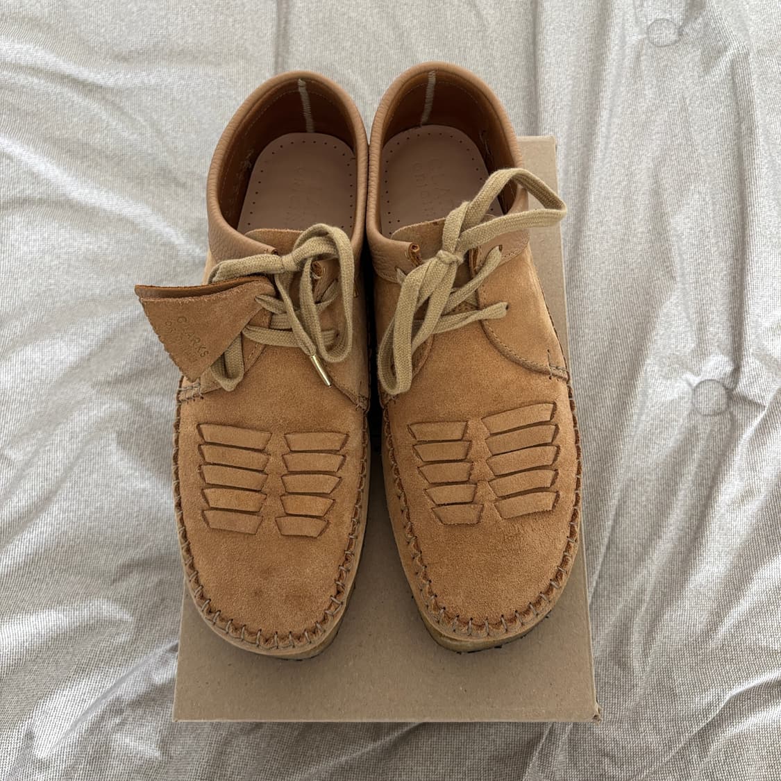 [EU43] 클락스 위버 웨프트 라이트 탠 스웨이드 상품이미지5