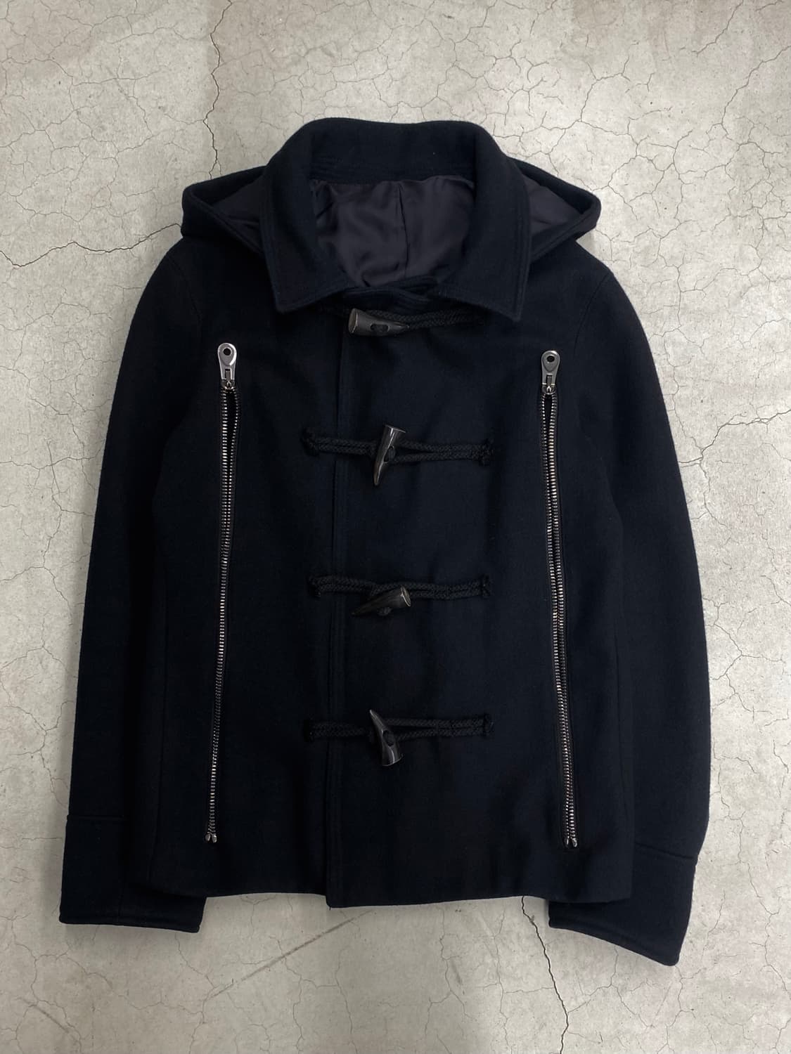 준 하시모토 지퍼 더플 코트 상품이미지4