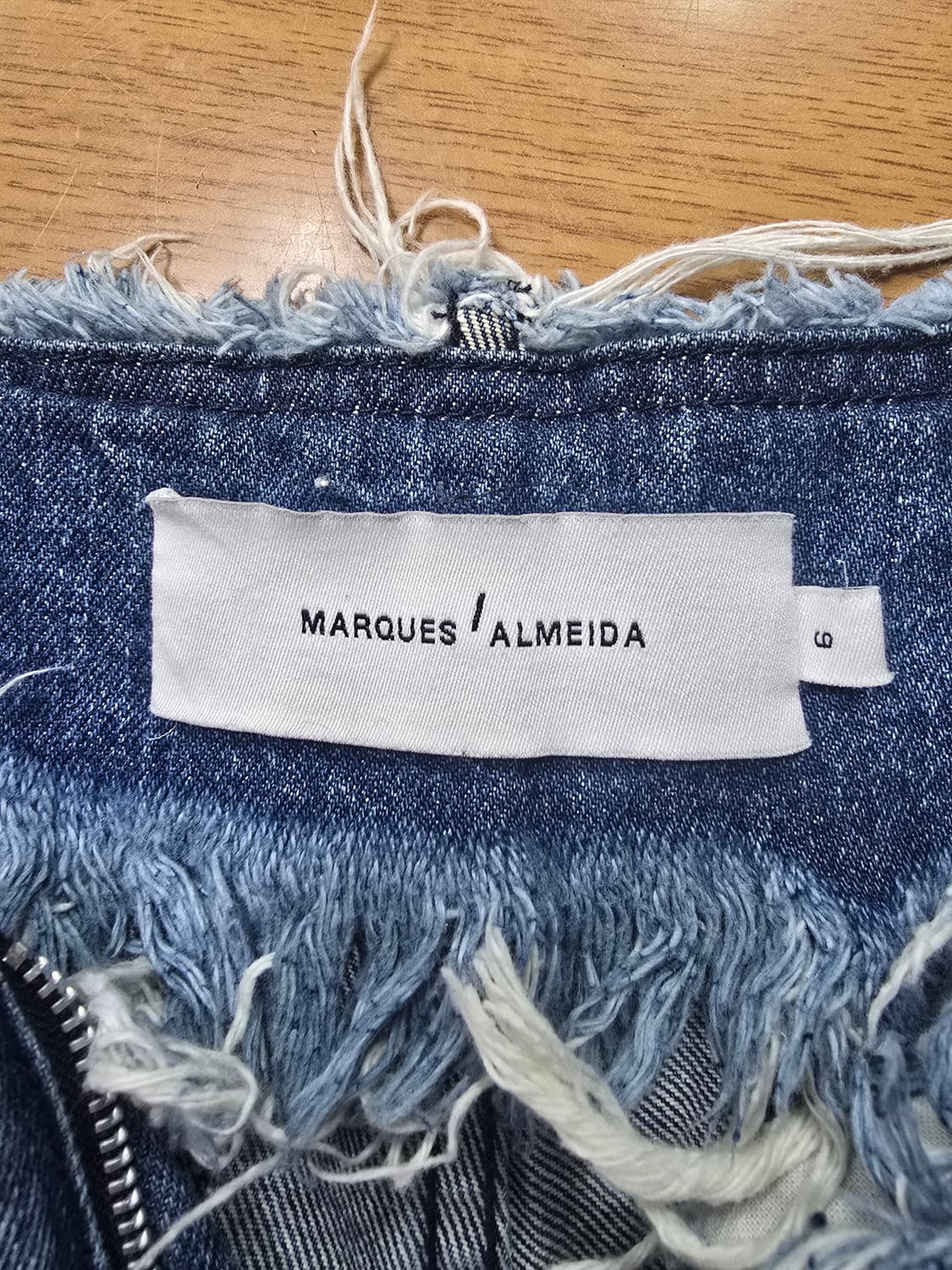 (28)[ Marques Almeida]마르케스 알메이 여성 데님 부츠컷 상품이미지6