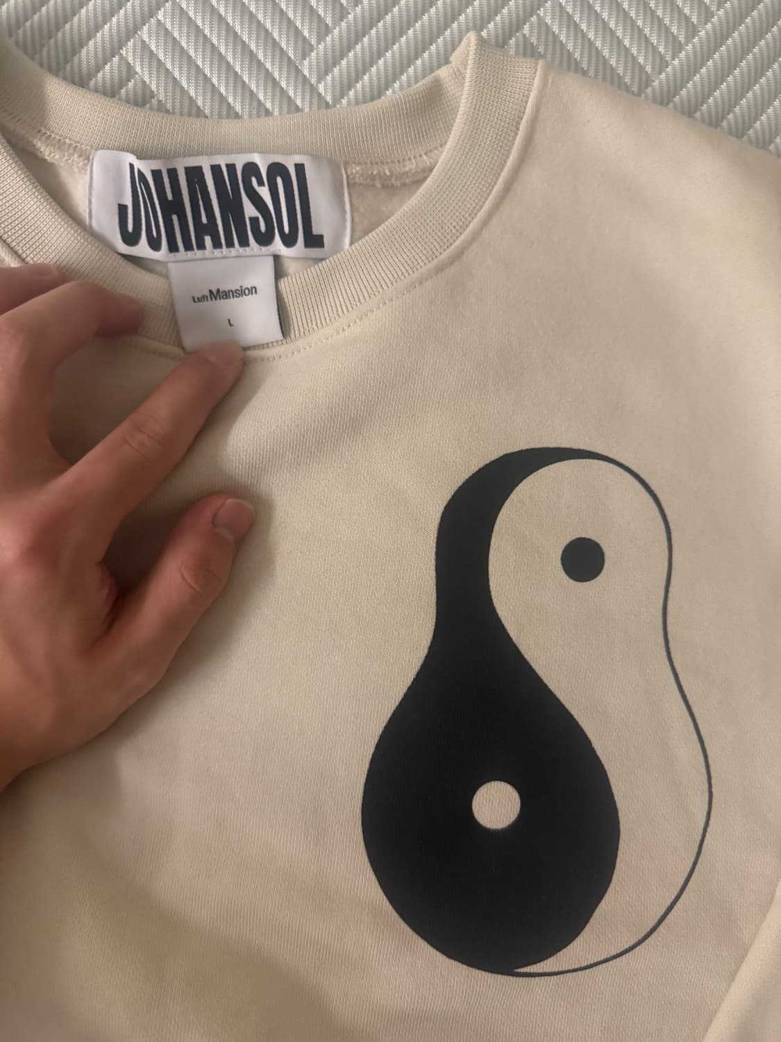 조한솔 johansol 맨투맨 라지 상품이미지2