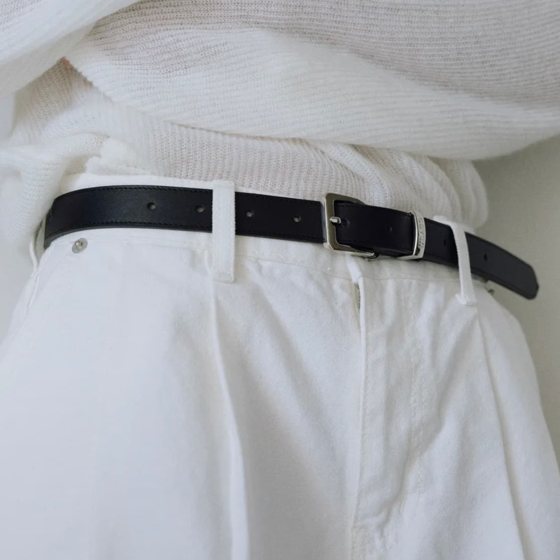 유라고 소가죽 벨트 22mm 상품이미지1