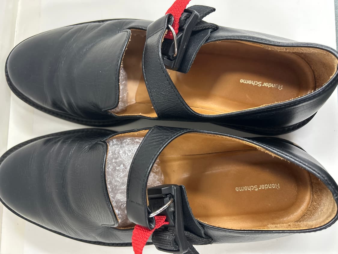 헨더스킴 블랙 레더 네오 타프 트렉 구두 4 상품이미지5