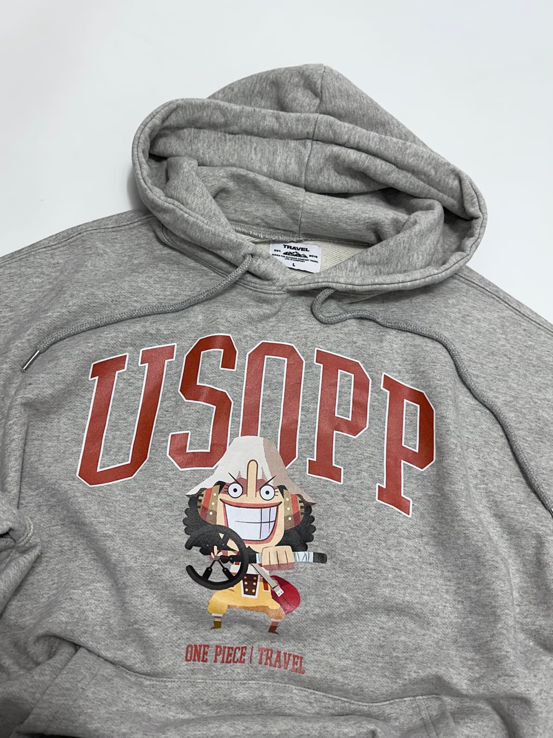 트래블 X 원피스 우솝 후드티 상품이미지3