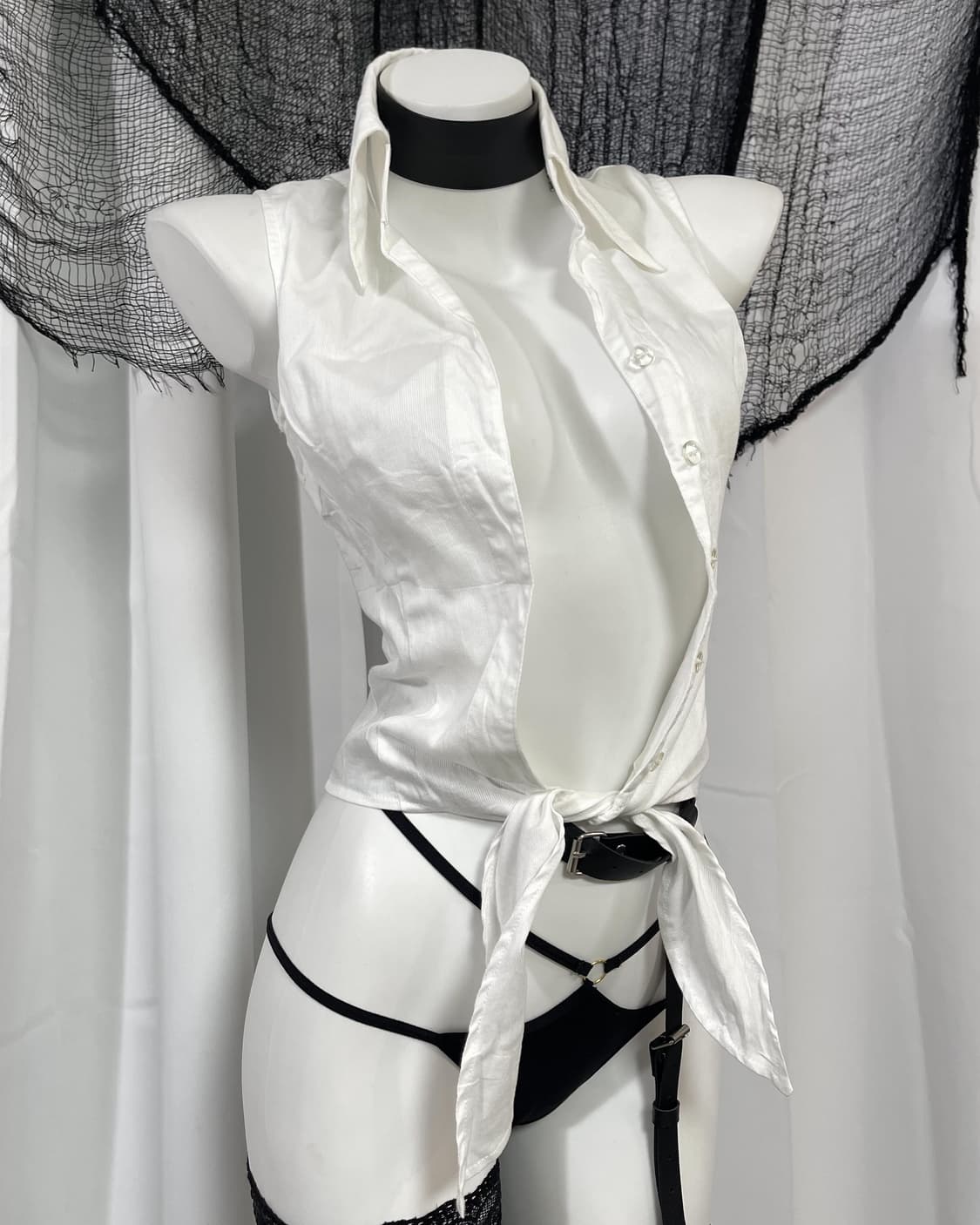 cecil mcbee white shirt 상품이미지4