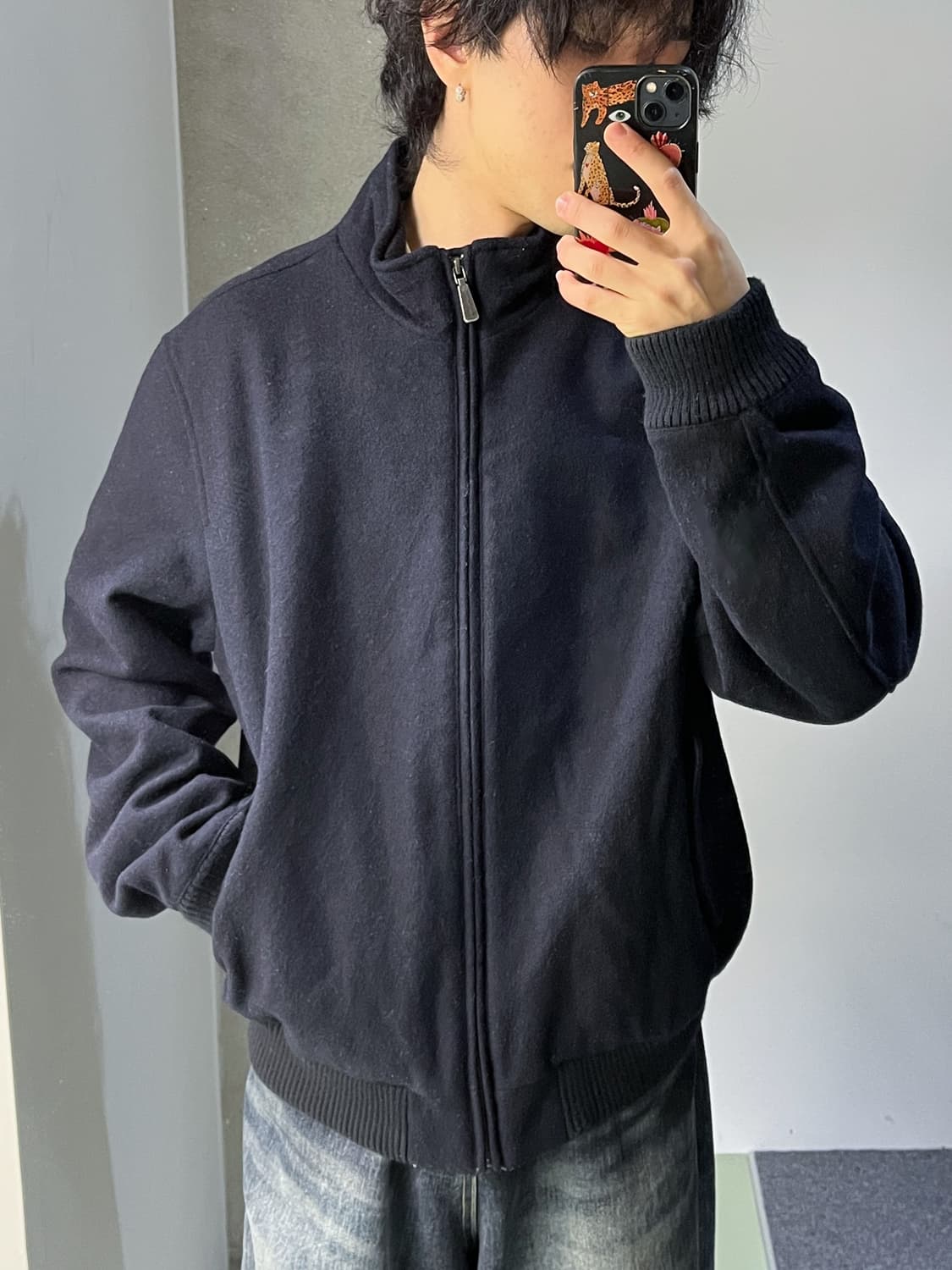 브룩스 브라더스 울 해링턴 자켓 상품이미지1