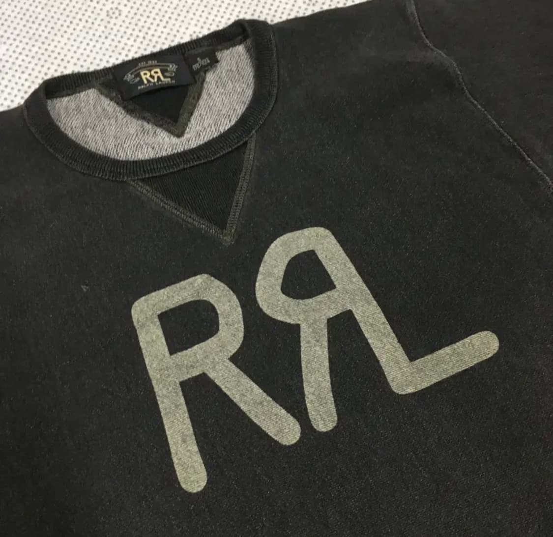 더블알엘 RRL 로고 맨투맨AA10 상품이미지3