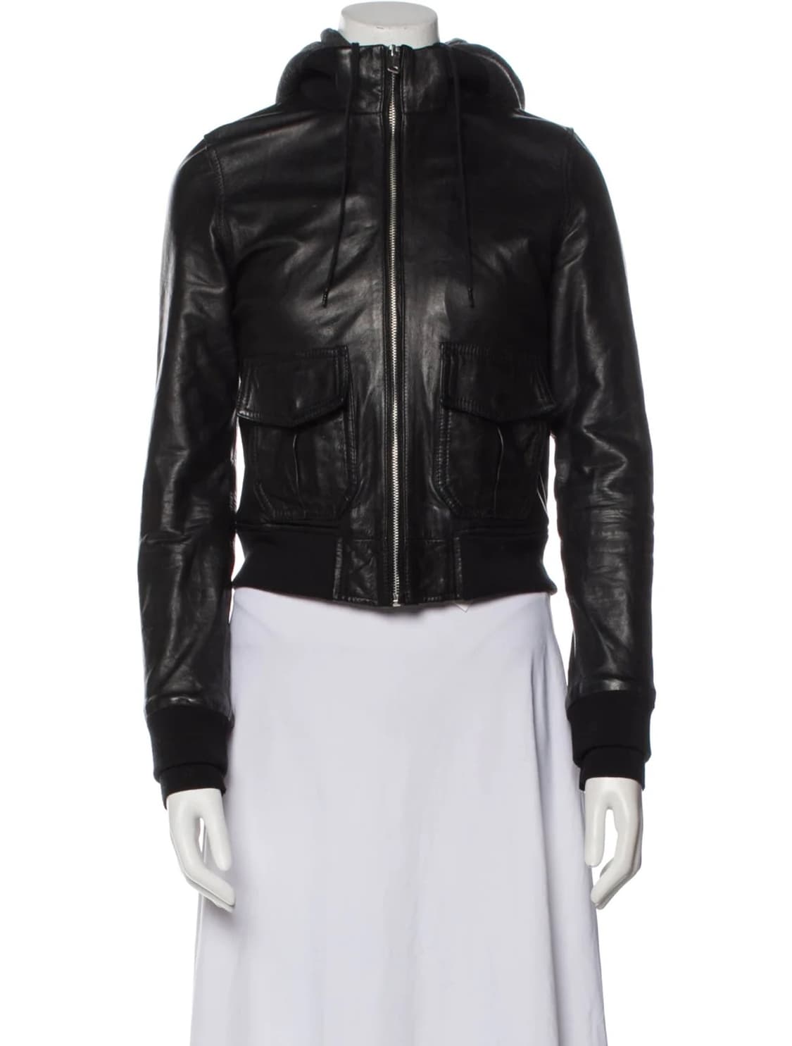 R13 레더 바이커 자켓 상품이미지1